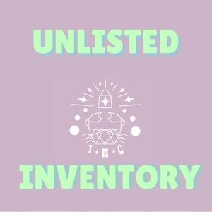 Unlisted Posh live items